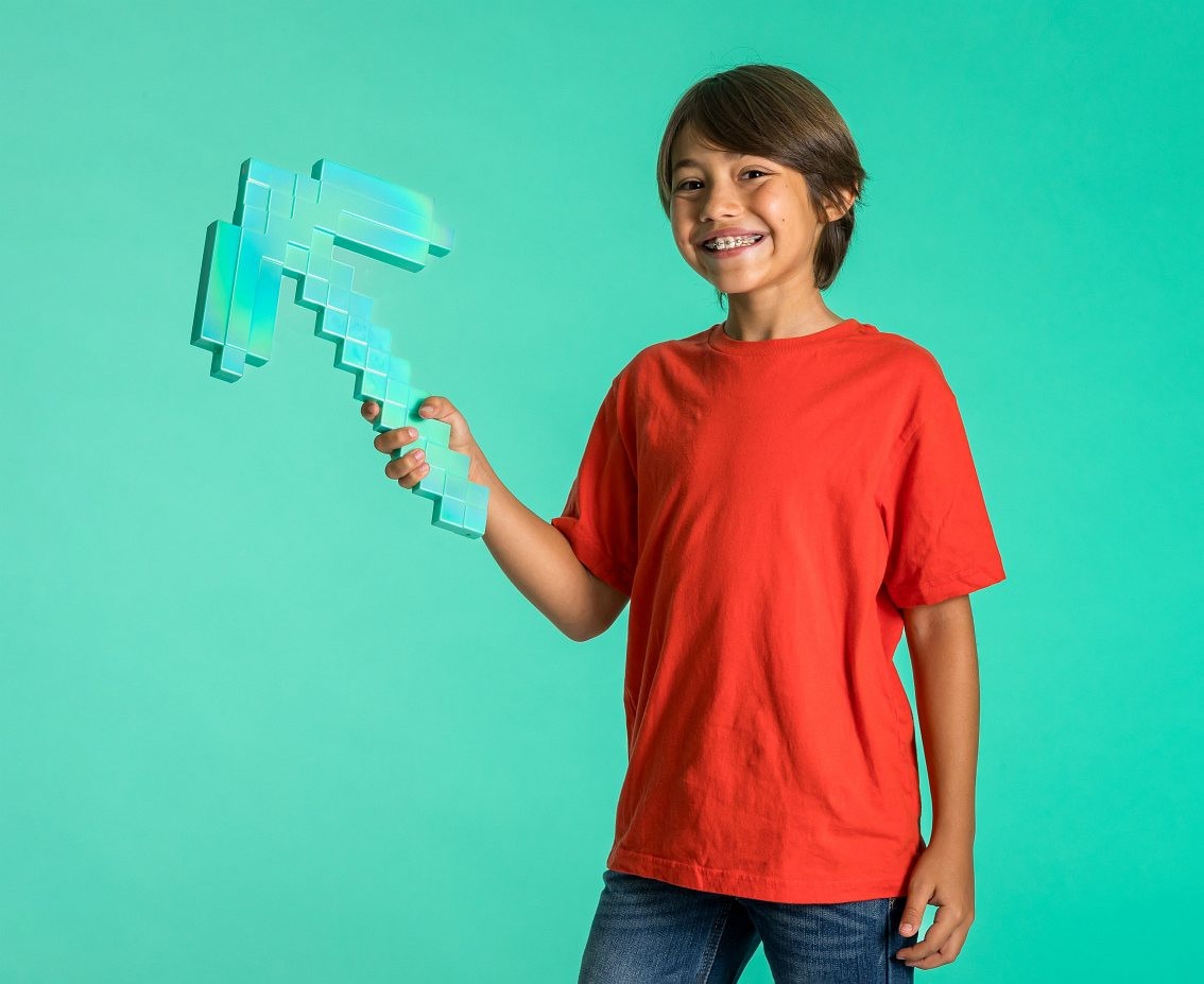 Minecraft Pickaxe (licensed), diamond